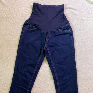 Maternity Jeans with Elastic Band